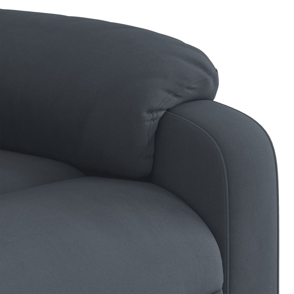 Fauteuil inclinable électrique Gris foncé Velours - Xios Store SNC