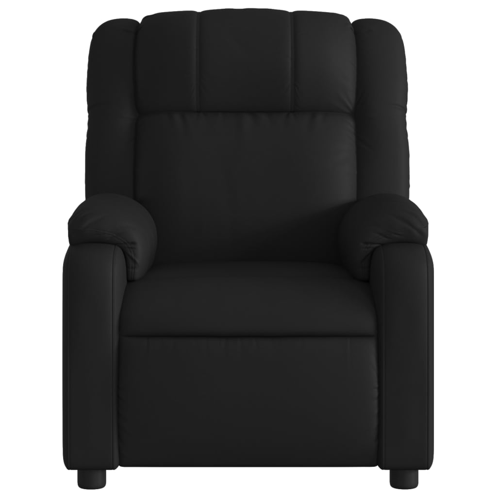 Fauteuil inclinable électrique Noir Similicuir Fauteuils vidaXL   