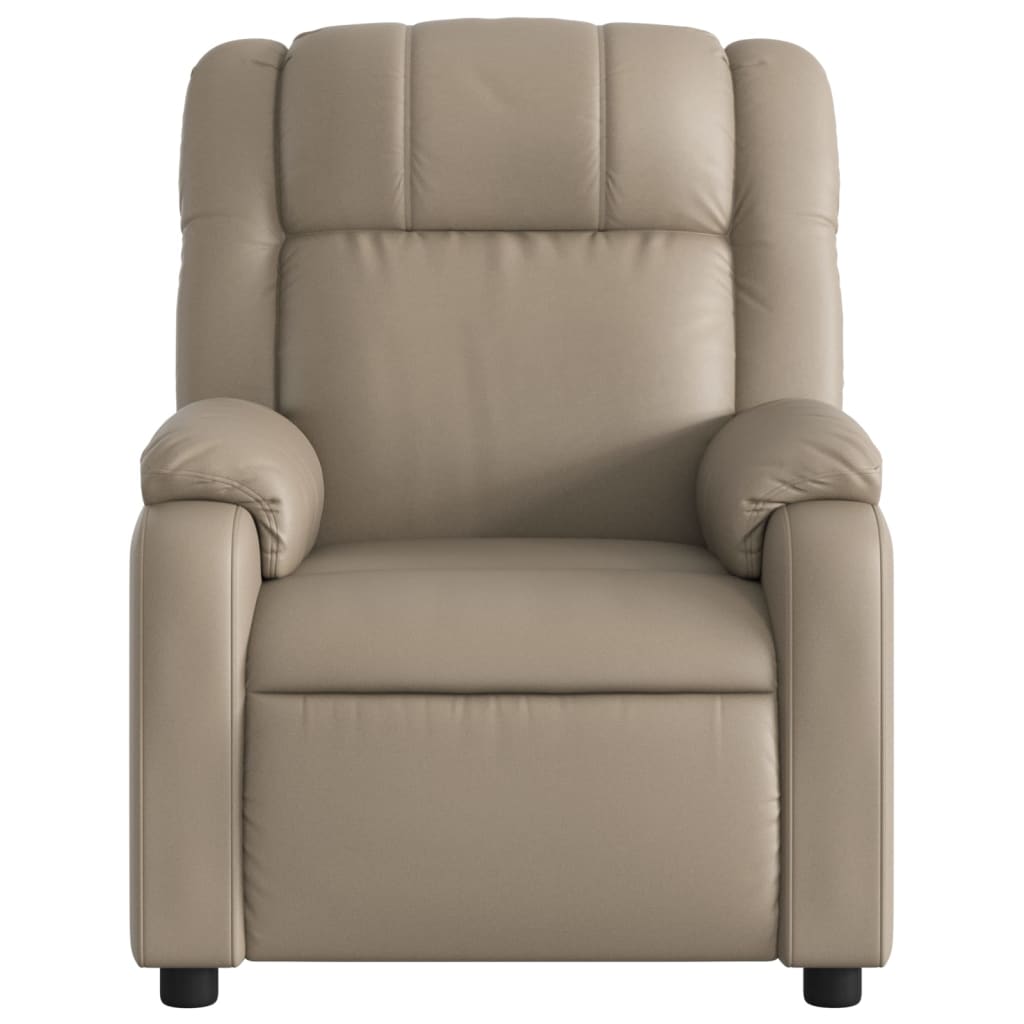 Fauteuil inclinable électrique Cappuccino Similicuir - Xios Store SNC