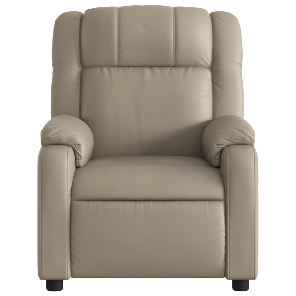 Fauteuil de massage inclinable électrique cappuccino similicuir Fauteuils vidaXL   