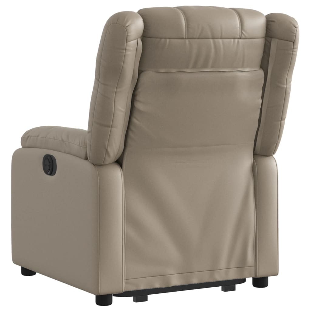 Fauteuil inclinable Cappuccino Similicuir - Xios Store SNC