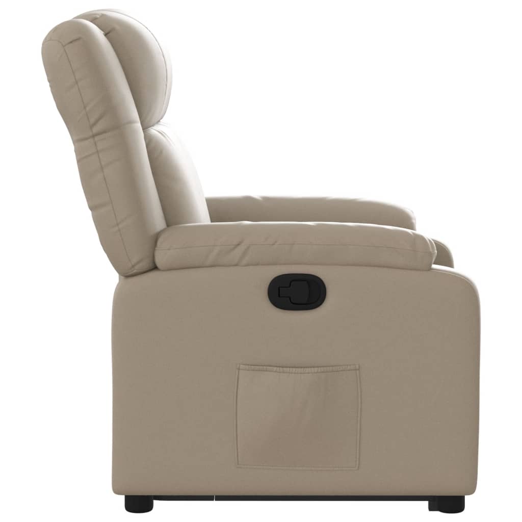 Fauteuil inclinable Cappuccino Similicuir - Xios Store SNC