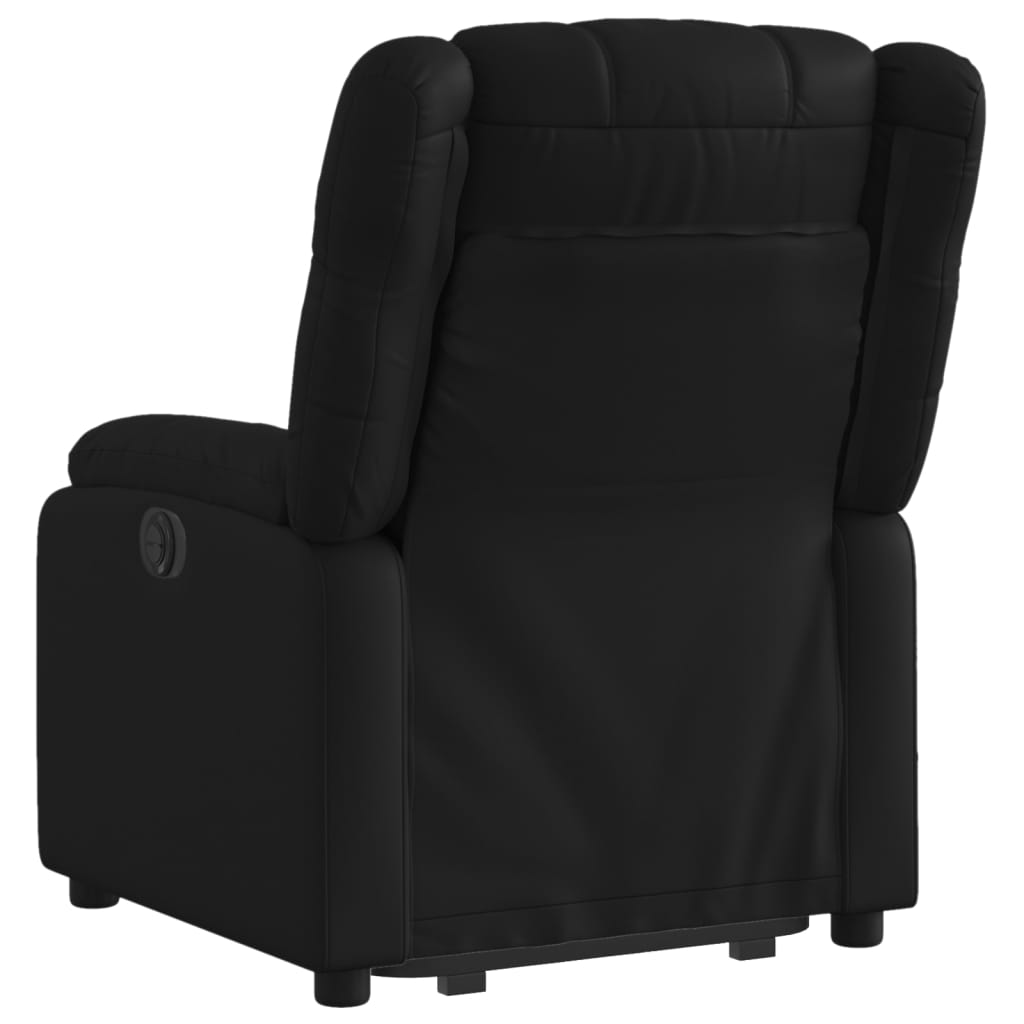 Fauteuil inclinable électrique noir similicuir Fauteuils vidaXL   