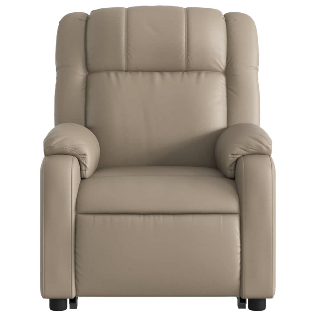 Fauteuil inclinable de massage électrique cappuccino similicuir Fauteuils vidaXL   