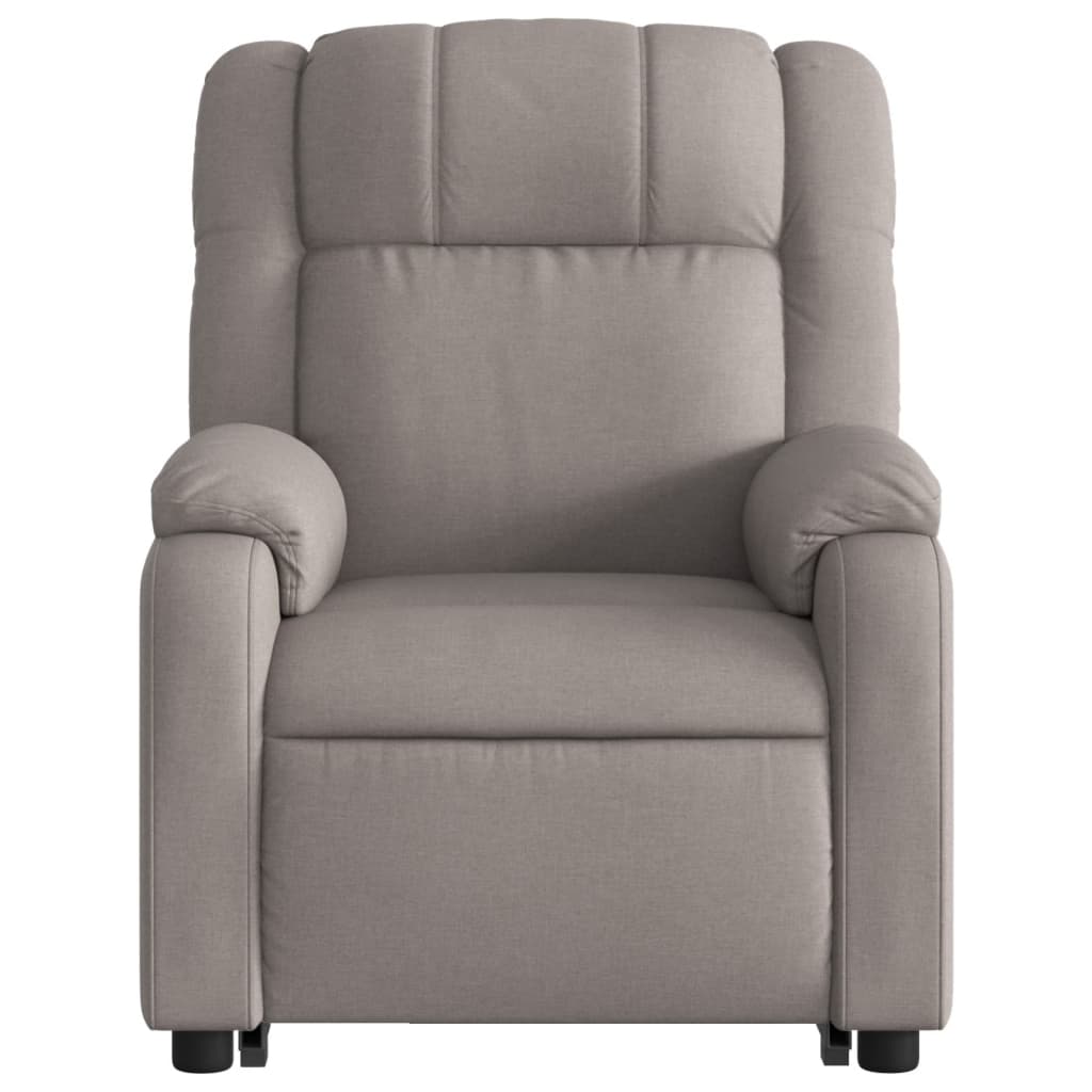 Fauteuil inclinable taupe tissu - Xios Store SNC