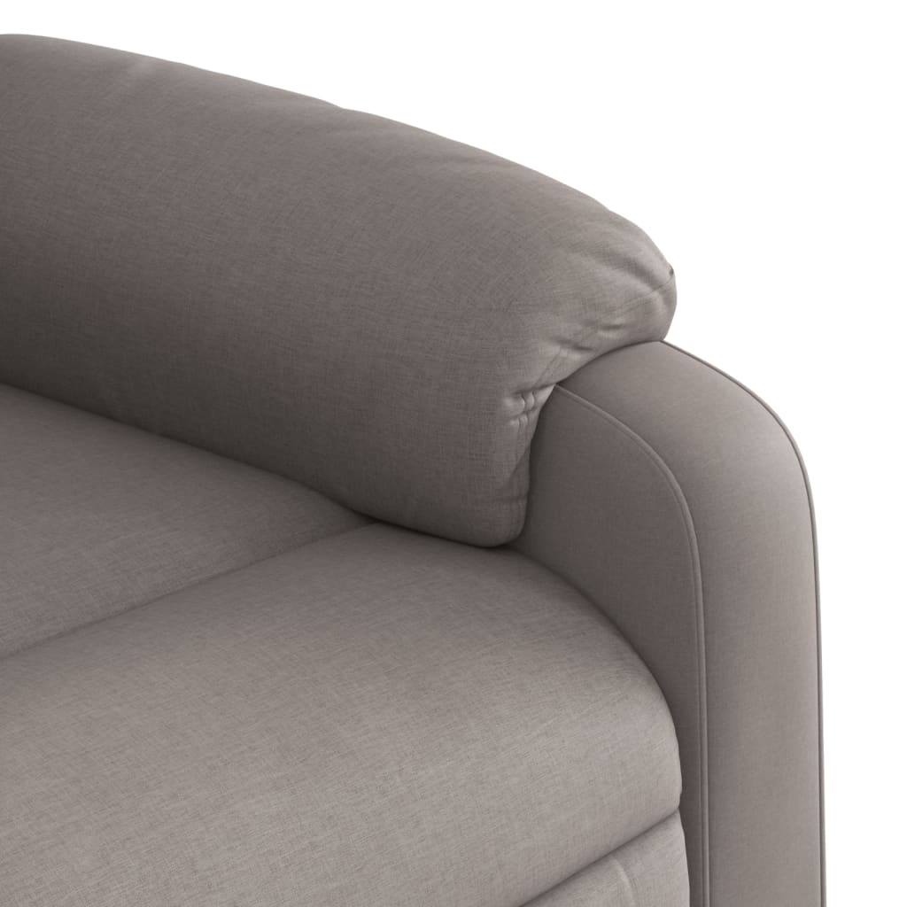 Fauteuil inclinable taupe tissu - Xios Store SNC