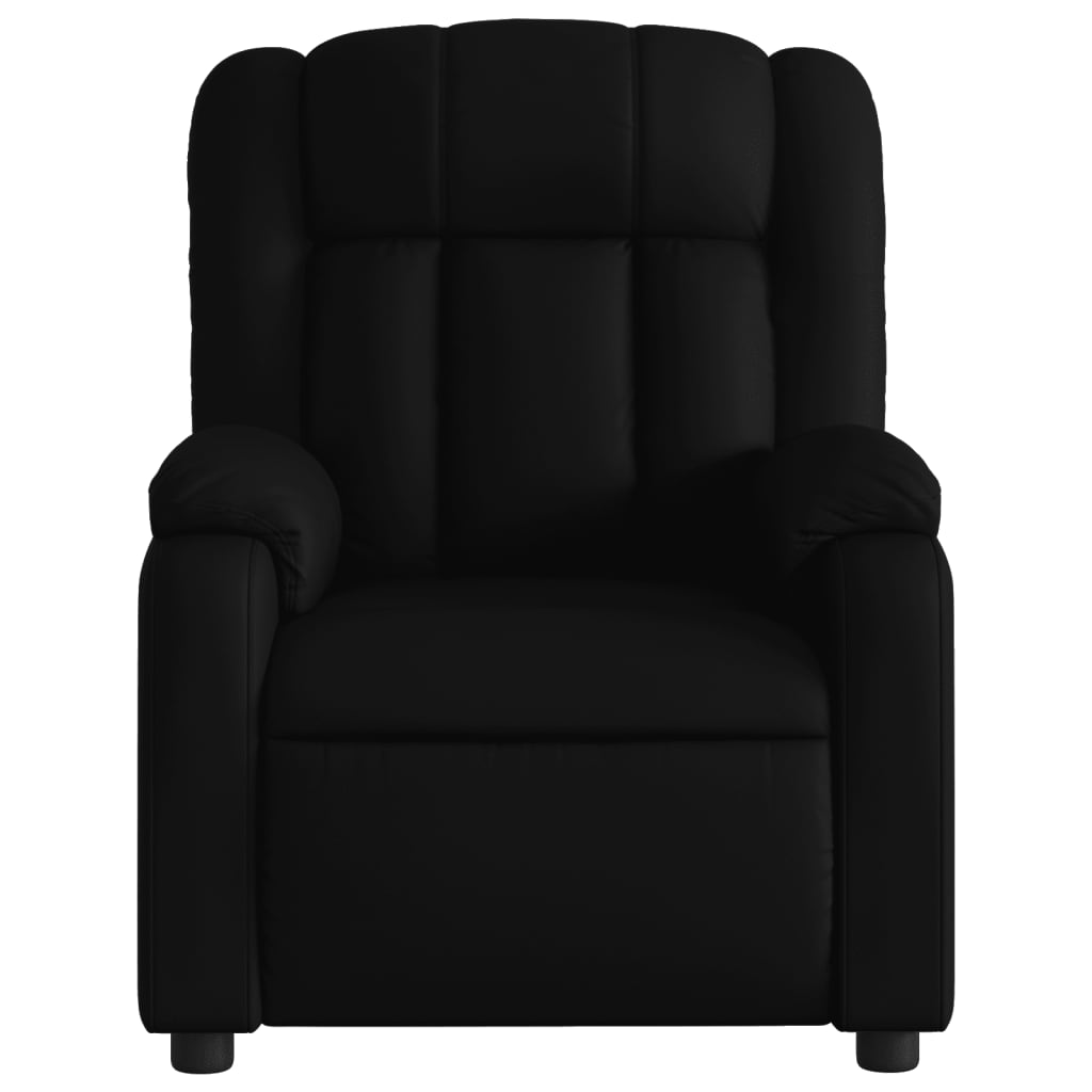 Fauteuil inclinable électrique Noir Similicuir Fauteuils vidaXL   