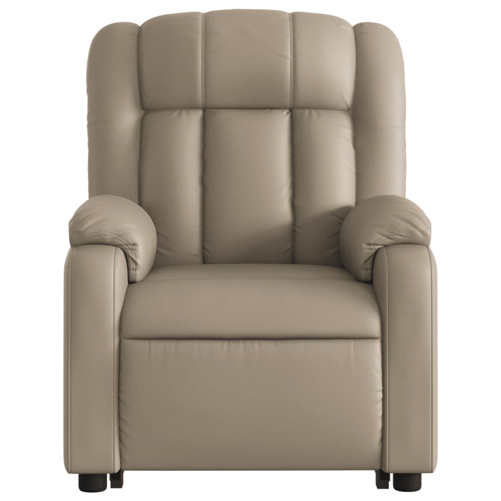 Fauteuil inclinable Cappuccino Similicuir Fauteuils vidaXL   