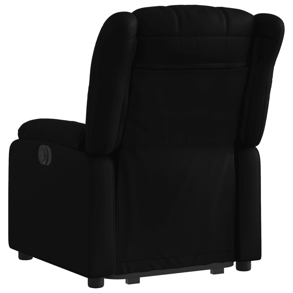 Fauteuil inclinable électrique noir similicuir Fauteuils vidaXL   