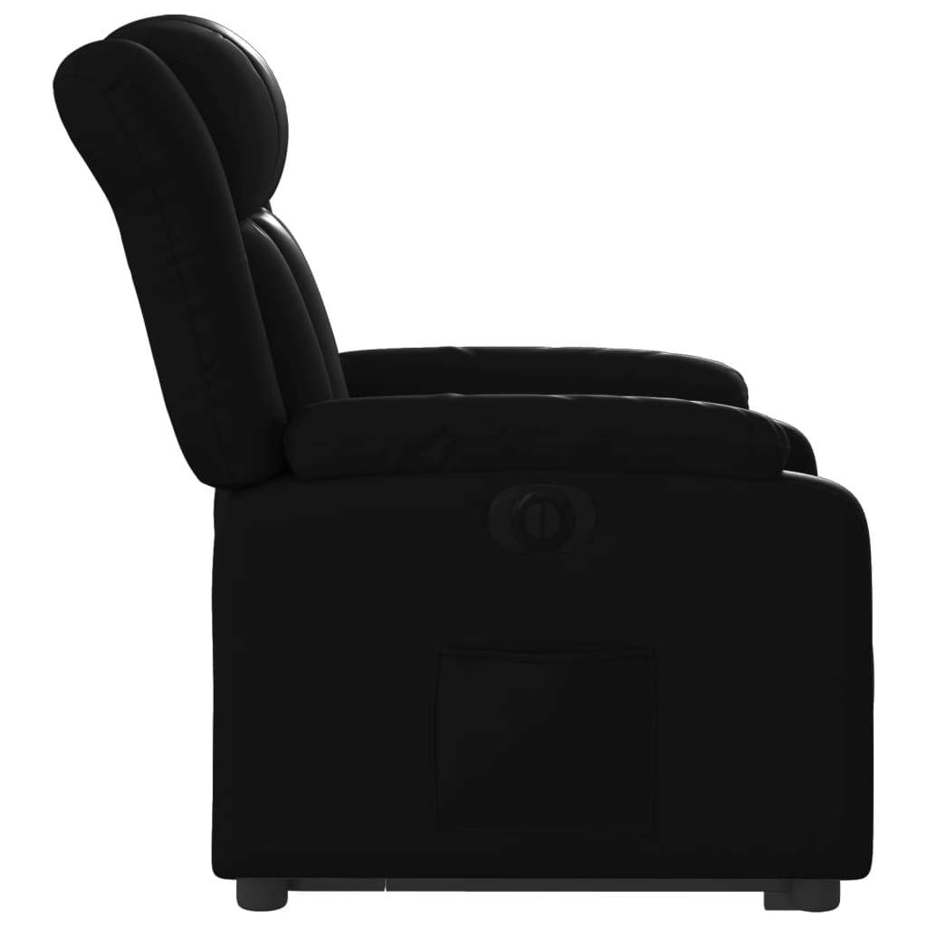 Fauteuil inclinable électrique noir similicuir Fauteuils vidaXL   