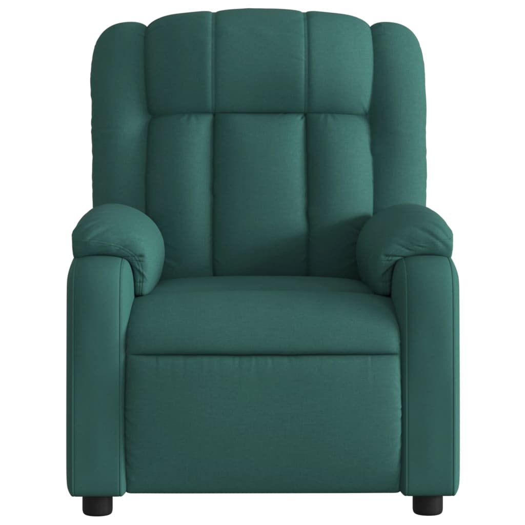 Fauteuil inclinable électrique Vert foncé Tissu - Xios Store SNC