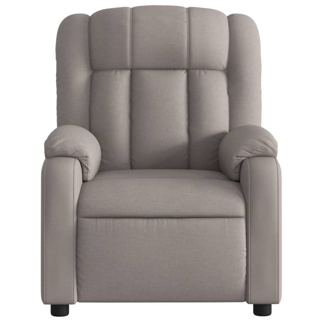 Fauteuil de massage inclinable électrique Taupe Tissu - Xios Store SNC