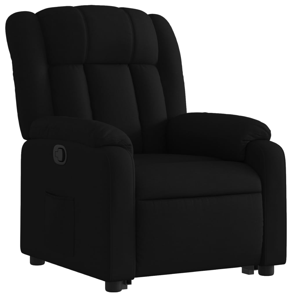 Fauteuil inclinable noir tissu Fauteuils vidaXL   