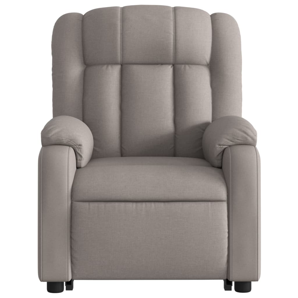 Fauteuil inclinable de massage Taupe Tissu - Xios Store SNC