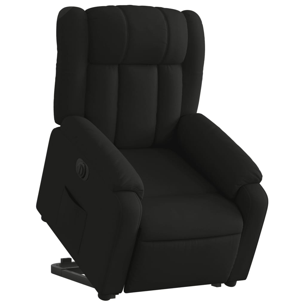 Fauteuil inclinable électrique noir tissu Fauteuils vidaXL   