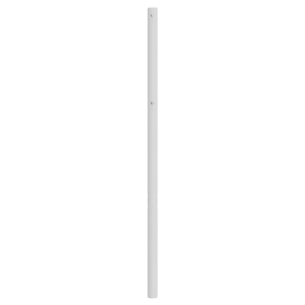 Tête de lit métal blanc 75 cm Têtes et pieds de lit vidaXL   