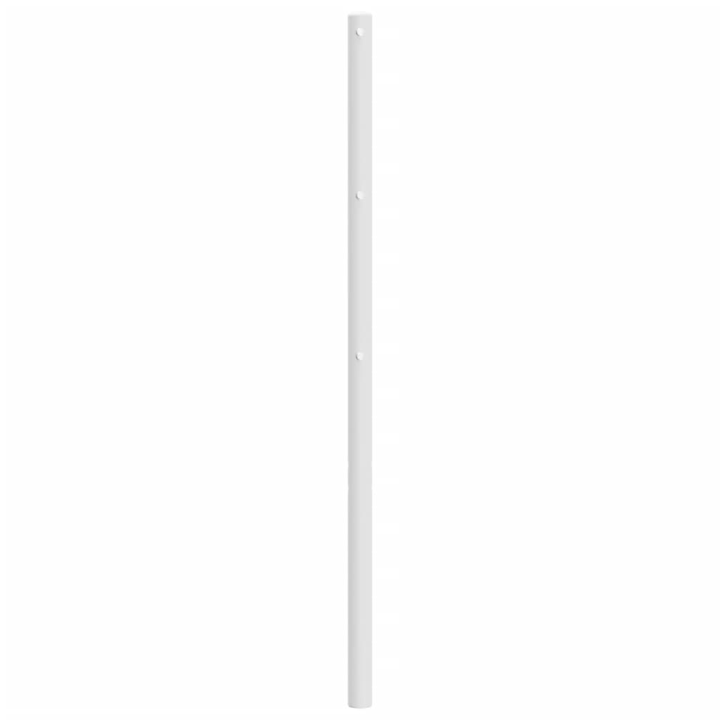 Tête de lit métal blanc 75 cm Têtes et pieds de lit vidaXL   