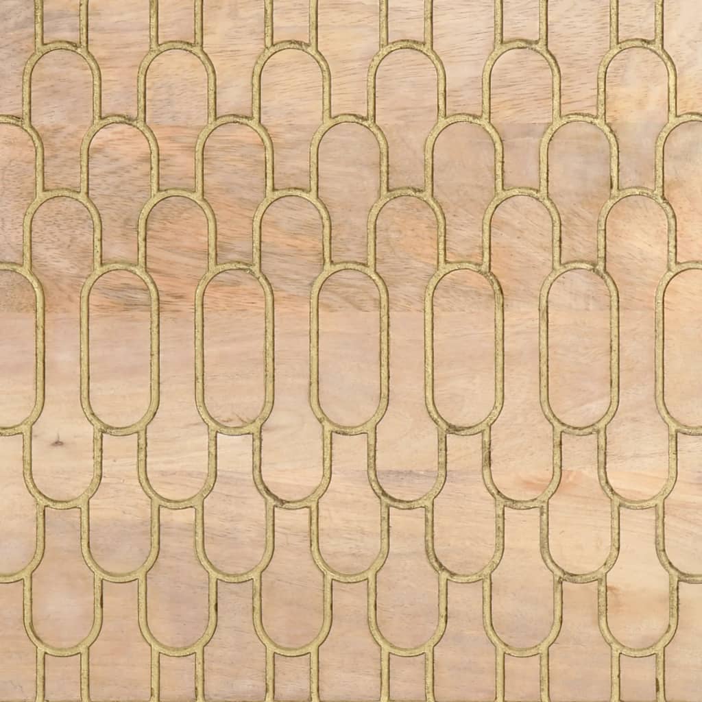 Image Armoires latérales 2 pcs 60x33x75 cm bois massif de manguier | Xios Store SNC vidaXL Xios Store SNC