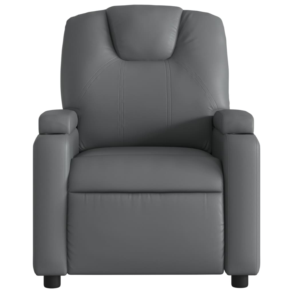 Fauteuil inclinable Gris Similicuir - Xios Store SNC