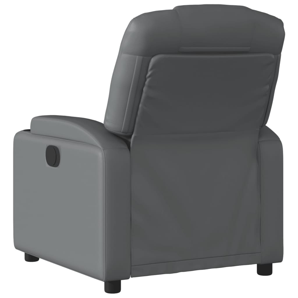 Fauteuil inclinable Gris Similicuir - Xios Store SNC