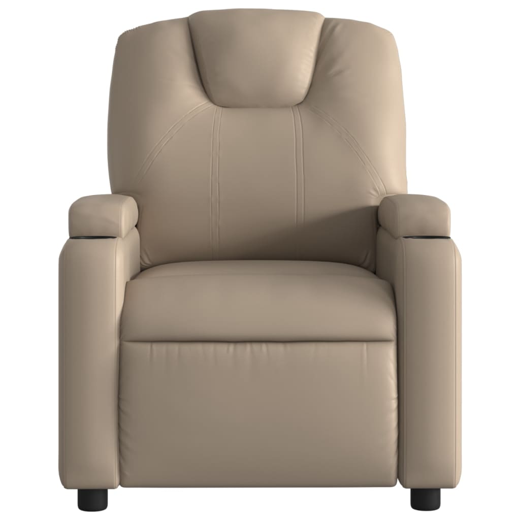 Fauteuil inclinable Cappuccino Similicuir - Xios Store SNC