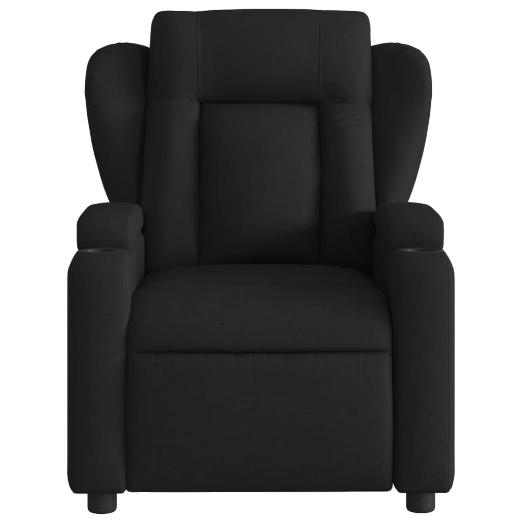 Fauteuil inclinable Noir Tissu Fauteuils vidaXL   