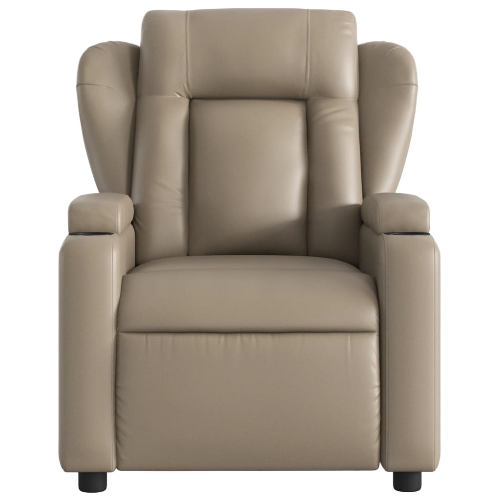 Fauteuil de massage inclinable Cappuccino Similicuir - Xios Store SNC