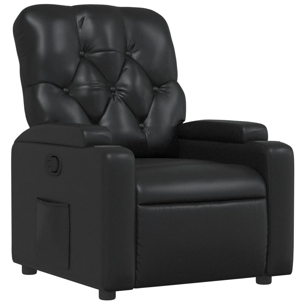 Fauteuil inclinable Noir Similicuir - Xios Store SNC