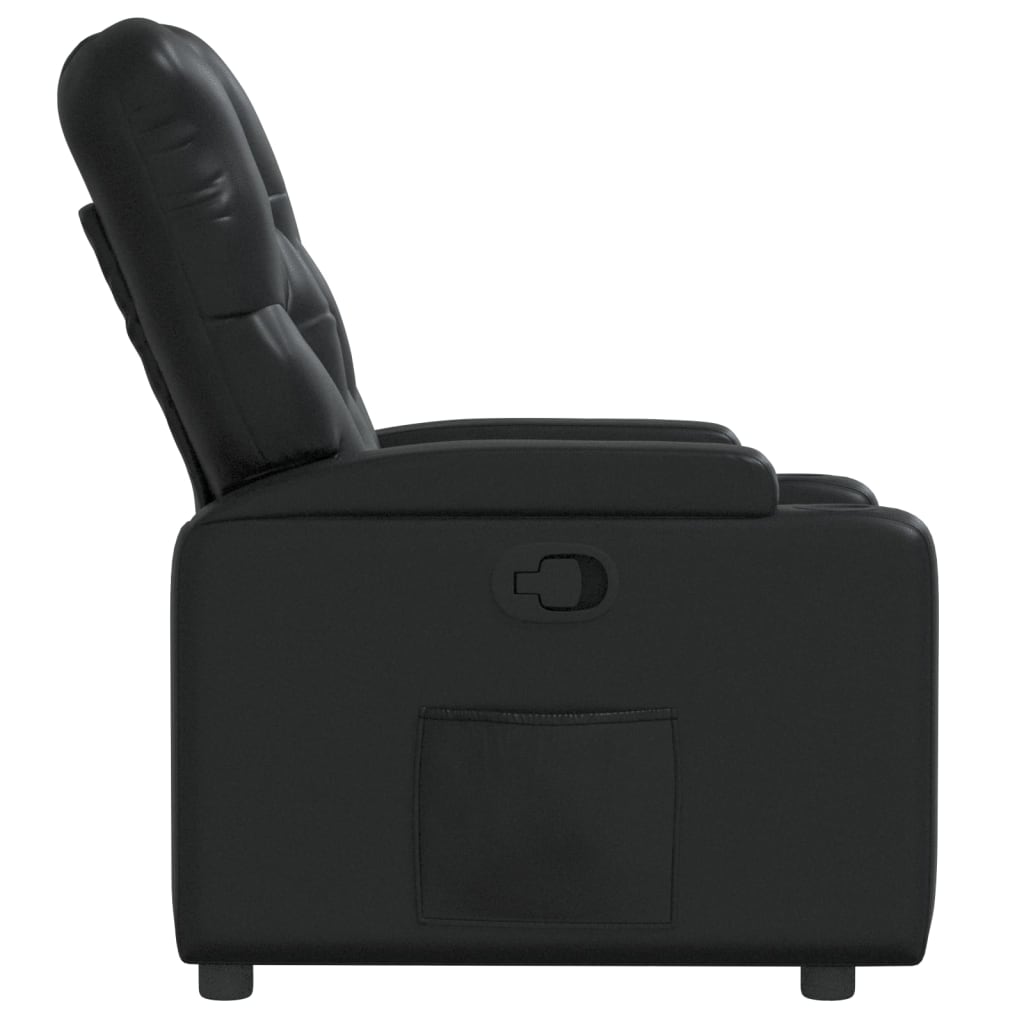 Fauteuil inclinable Noir Similicuir - Xios Store SNC