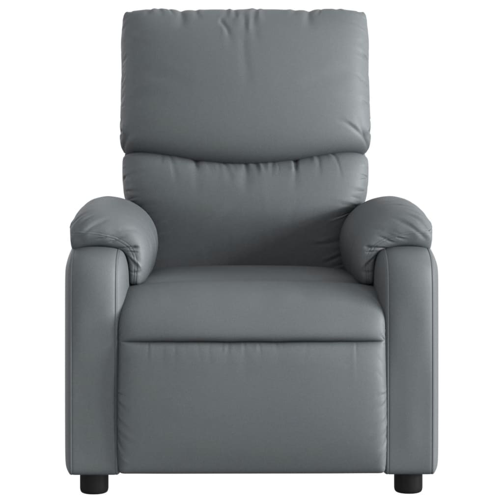 Fauteuil inclinable Gris Similicuir - Xios Store SNC