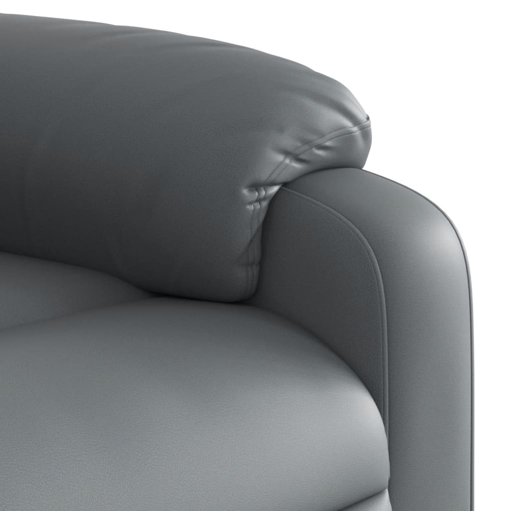 Fauteuil inclinable Gris Similicuir - Xios Store SNC