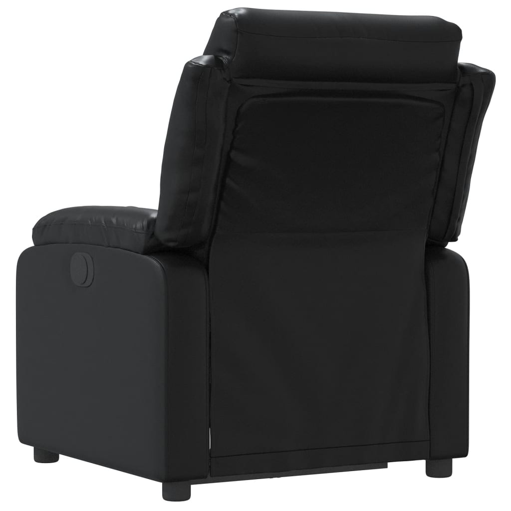 Fauteuil inclinable Noir Similicuir Fauteuils vidaXL   