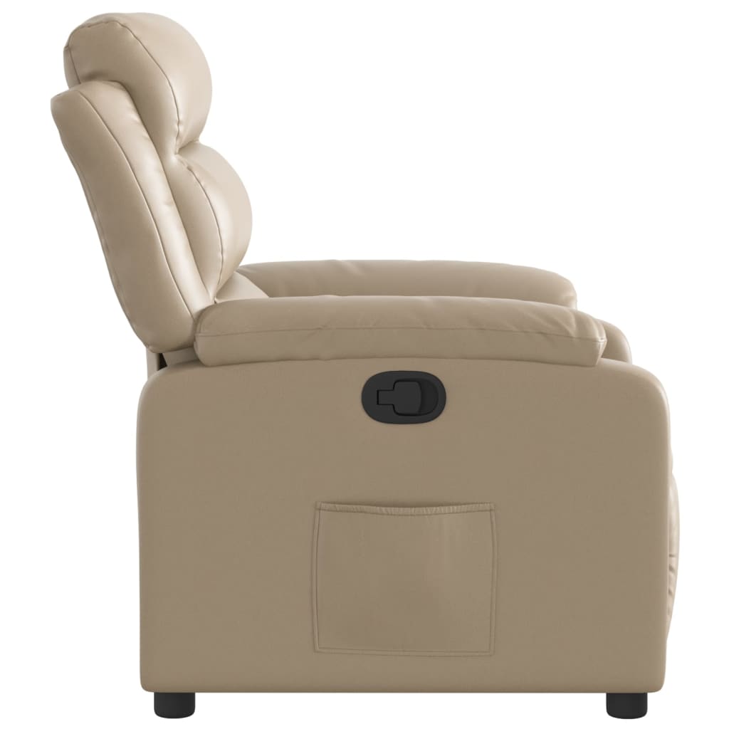 Fauteuil inclinable Cappuccino Similicuir - Xios Store SNC