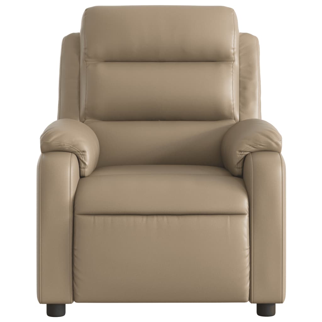 Fauteuil de massage inclinable Cappuccino Similicuir - Xios Store SNC