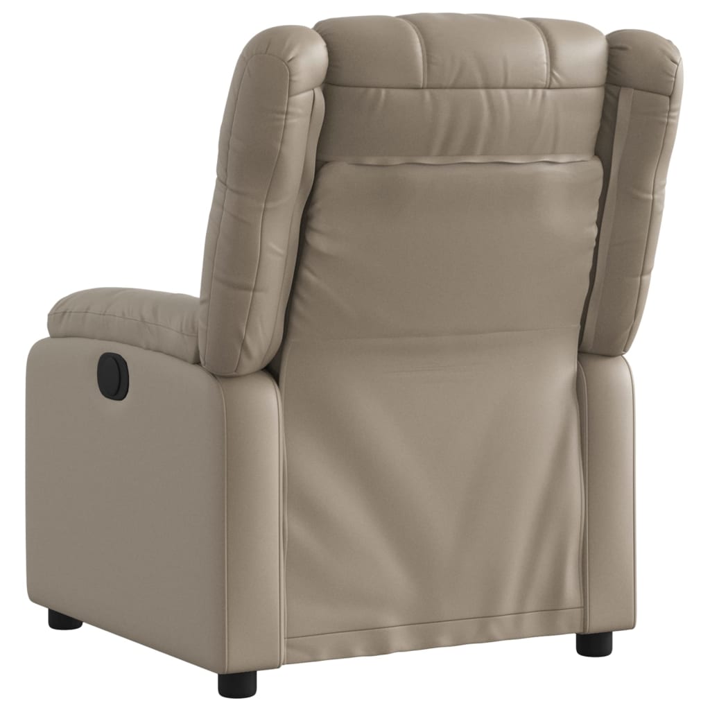 Fauteuil inclinable Cappuccino Similicuir - Xios Store SNC