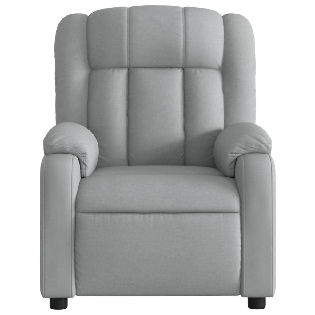 Fauteuil inclinable Gris clair Tissu - Xios Store SNC