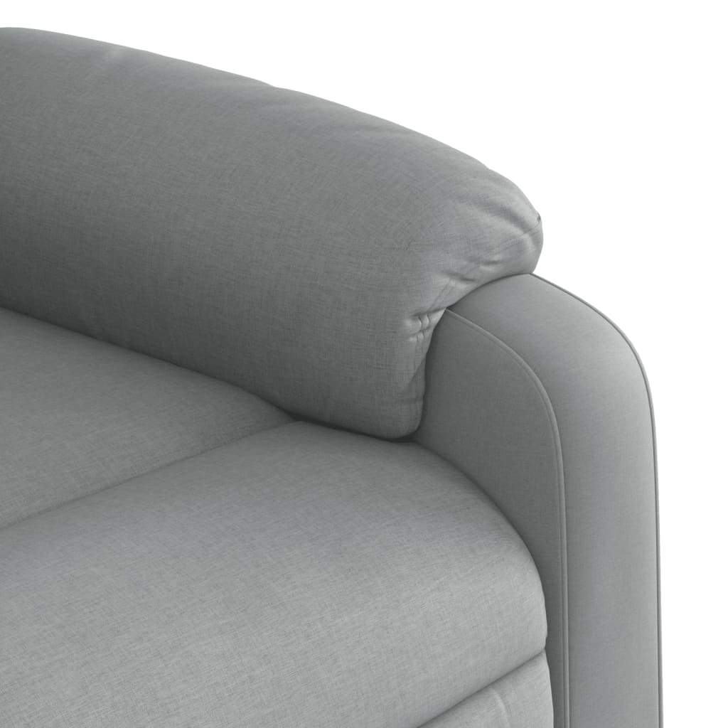 Fauteuil inclinable Gris clair Tissu - Xios Store SNC