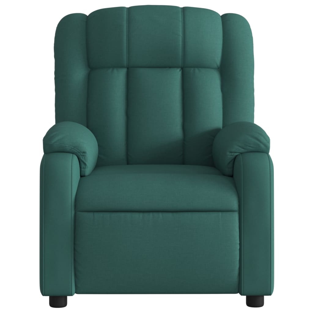 Fauteuil inclinable Vert foncé Tissu - Xios Store SNC