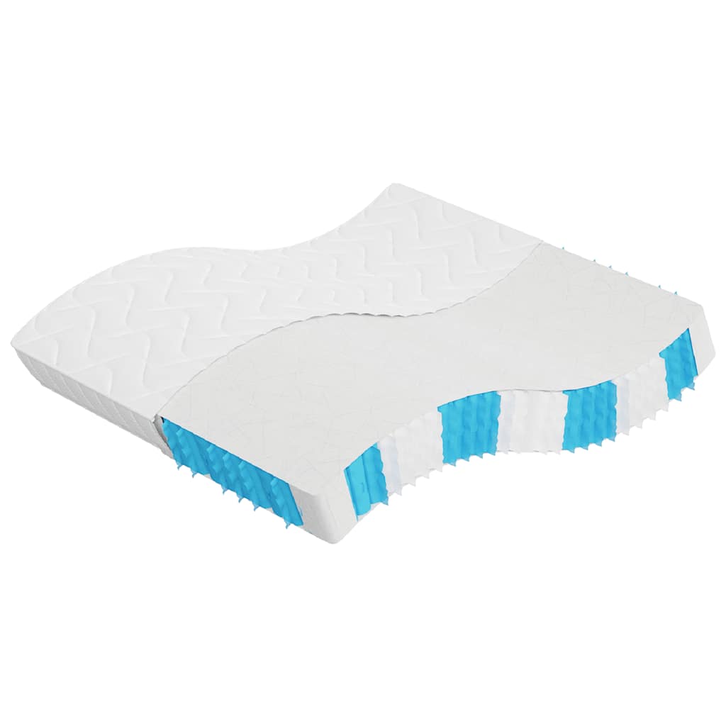 Matelas à ressorts ensachés dureté moyenne 180x200 cm Matelas vidaXL