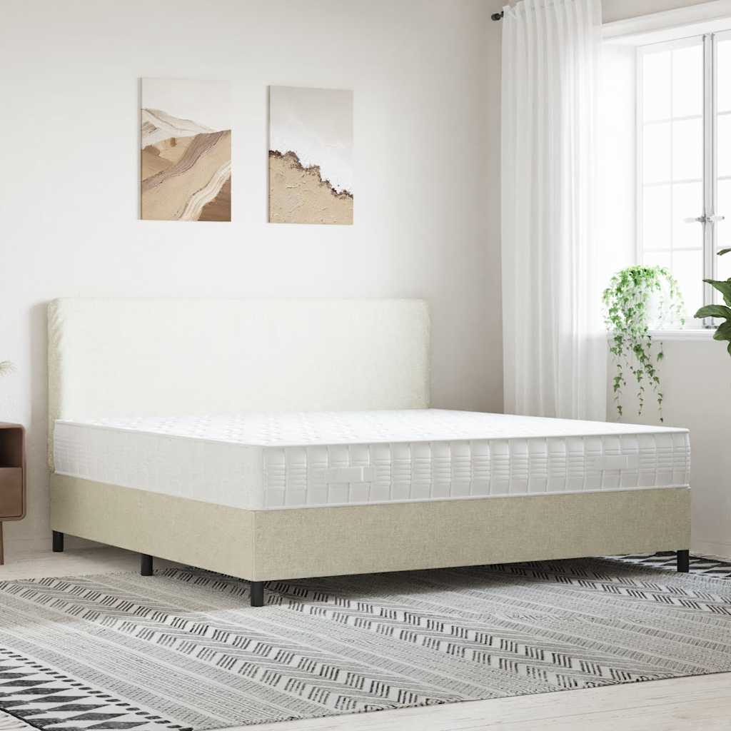 Matelas à ressorts ensachés dureté moyenne 200x200 cm Matelas vidaXL