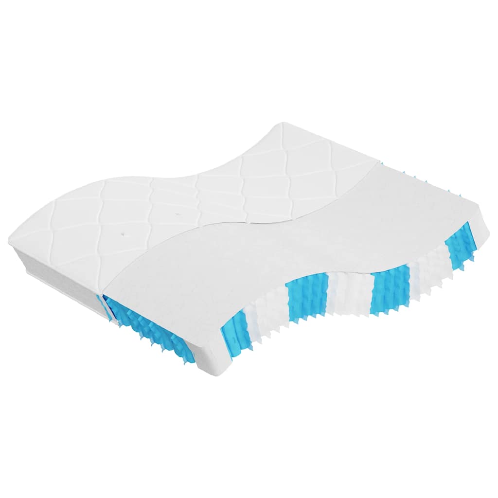 Matelas à ressorts ensachés dureté moyenne 160x200 cm Matelas vidaXL