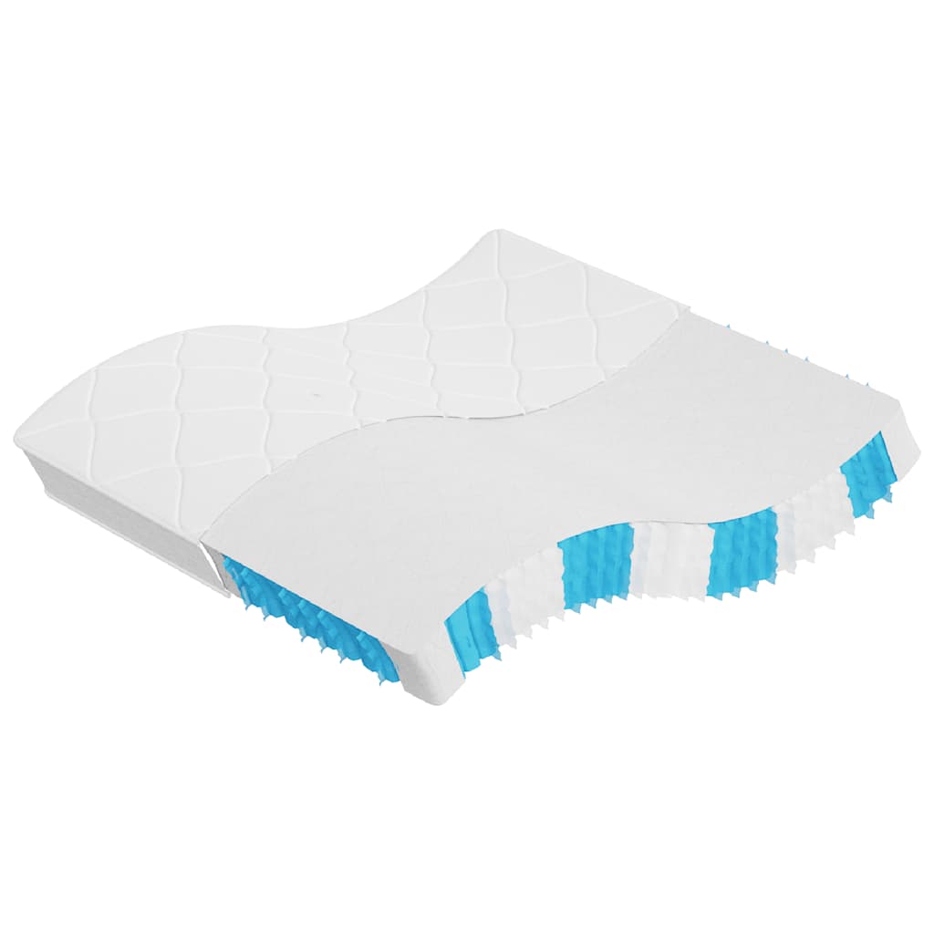 Matelas à ressorts ensachés dureté moyenne 200x200 cm Matelas vidaXL