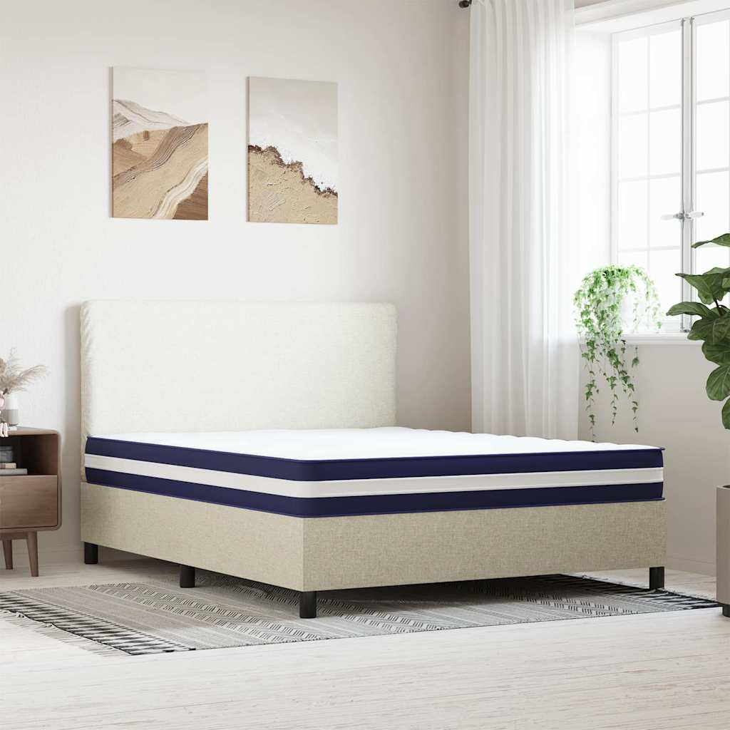 Matelas à ressorts ensachés dureté moyenne 160x200 cm Matelas vidaXL