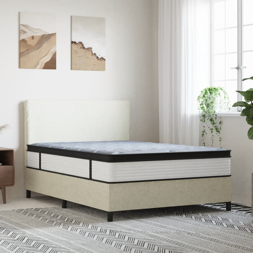 Matelas à ressorts ensachés moyen plus 140x200 cm Matelas vidaXL   