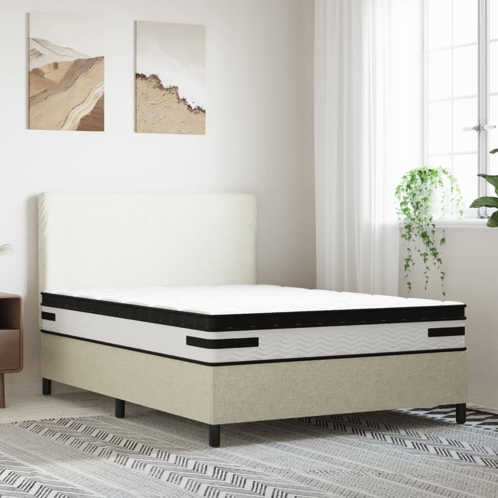 Matelas à ressorts ensachés moyen plus 140x190 cm Matelas vidaXL   