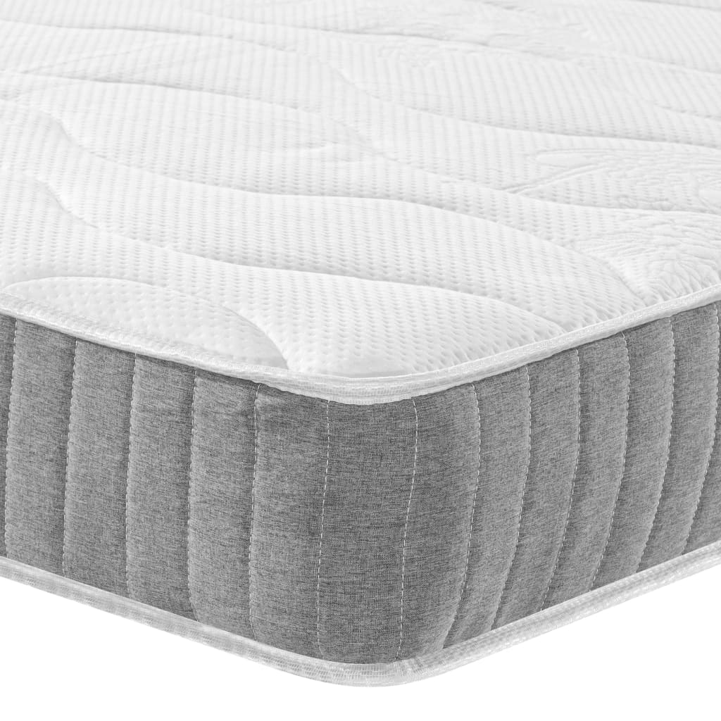 Matelas à ressorts ensachés moyen 200x200 cm Matelas vidaXL   