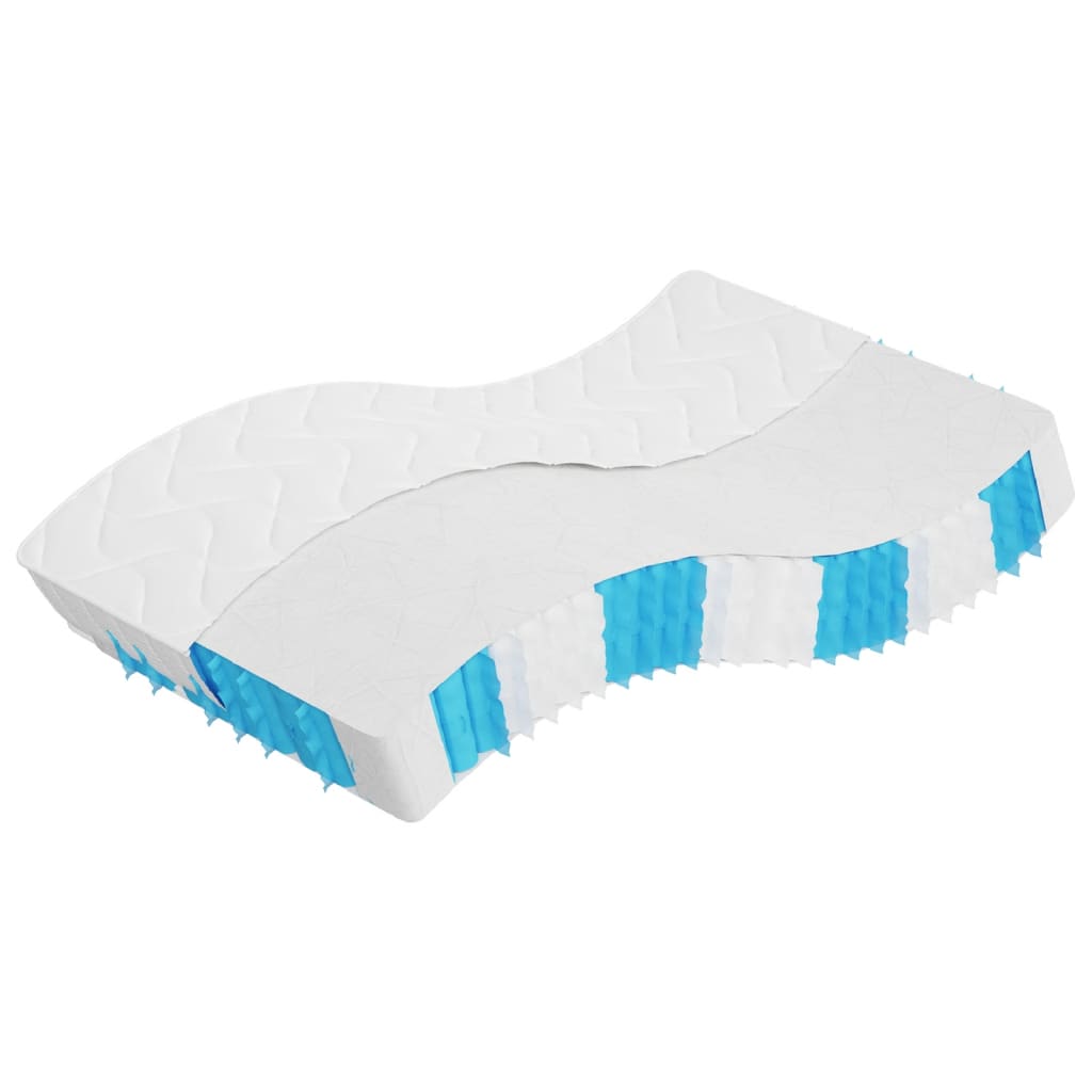 Matelas à ressorts ensachés dureté moyenne 140x190 cm Matelas vidaXL