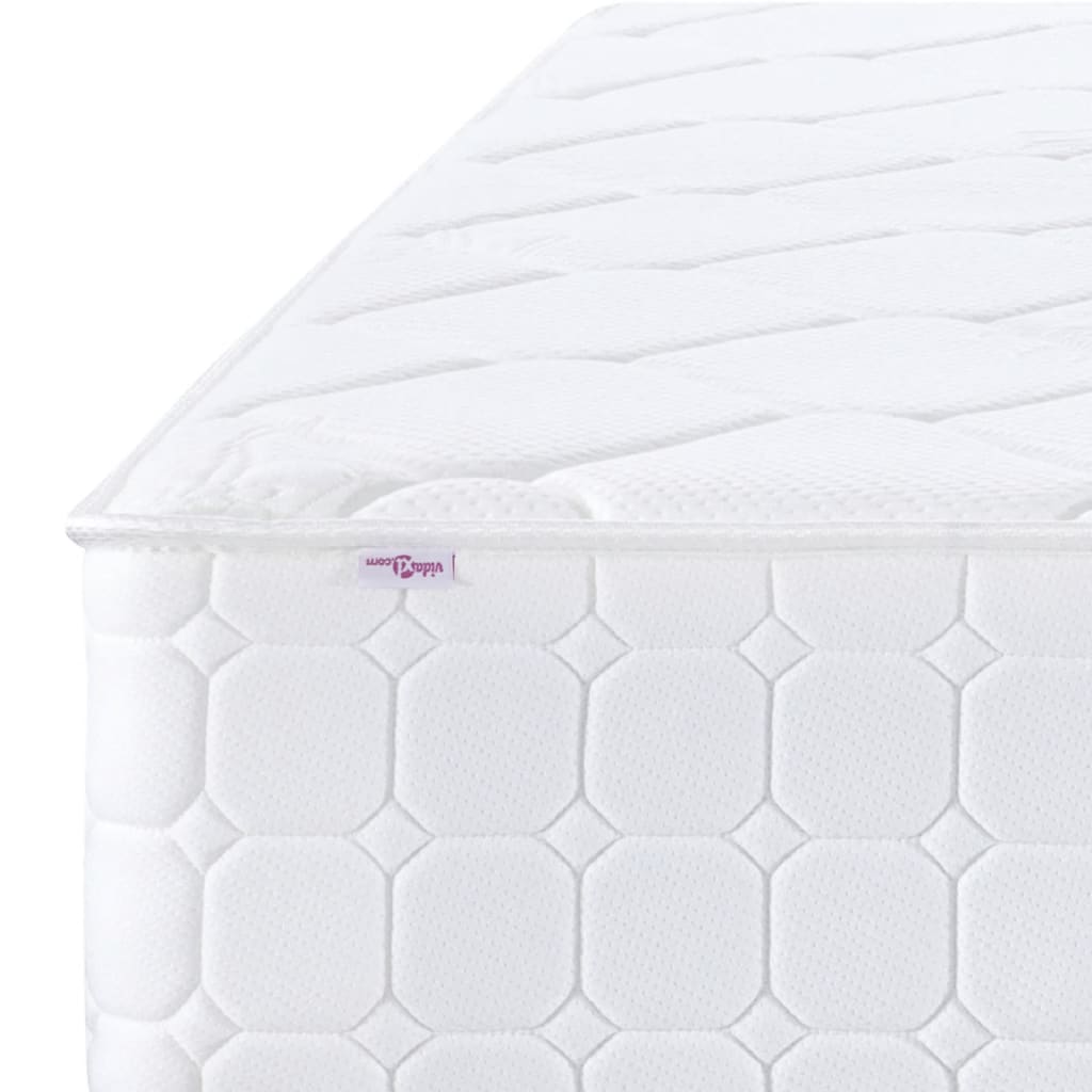 Matelas à ressorts ensachés dureté moyenne 100x200 cm Matelas vidaXL