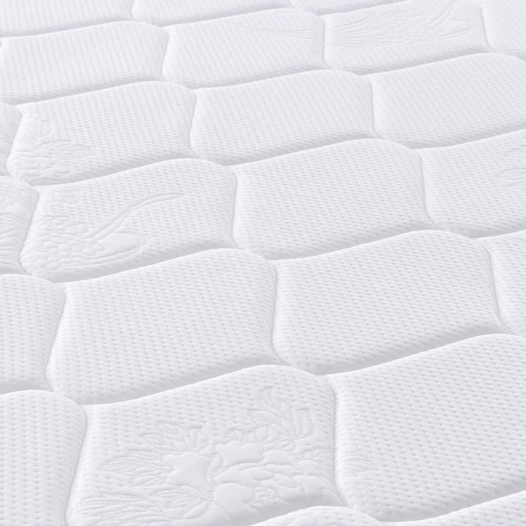 Matelas à ressorts ensachés dureté moyenne 100x200 cm Matelas vidaXL