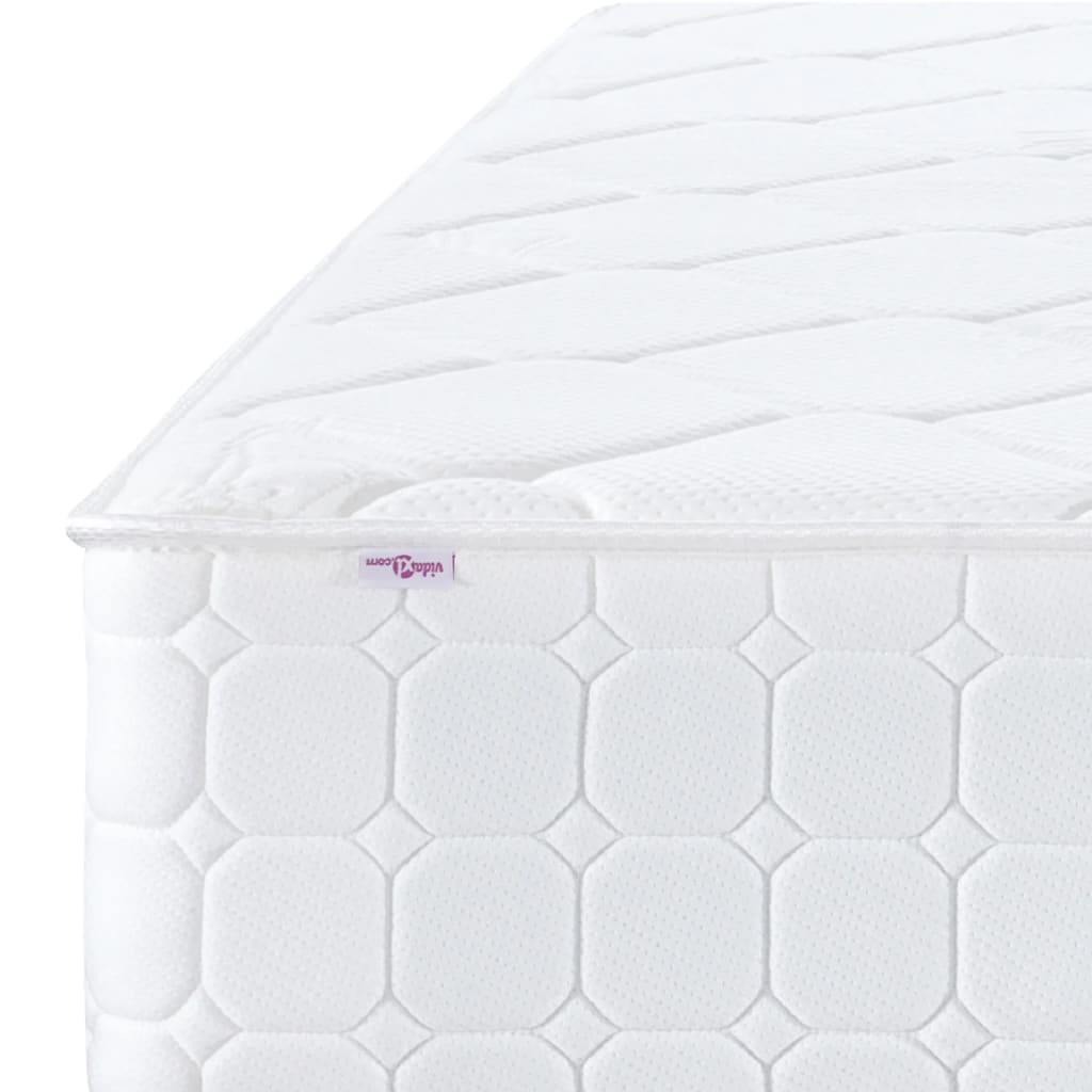 Matelas à ressorts ensachés dureté moyenne 120x200 cm Matelas vidaXL